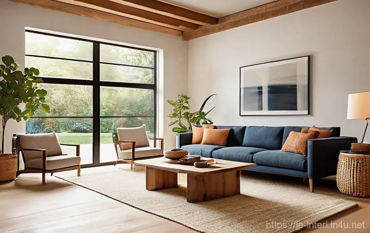 실내건축 실습에서 자주 발생하는 문제와 해결책들 - **Cozy Rustic-Modern Living Room with Multi-Source Lighting**: A spacious, inviting living room desi...