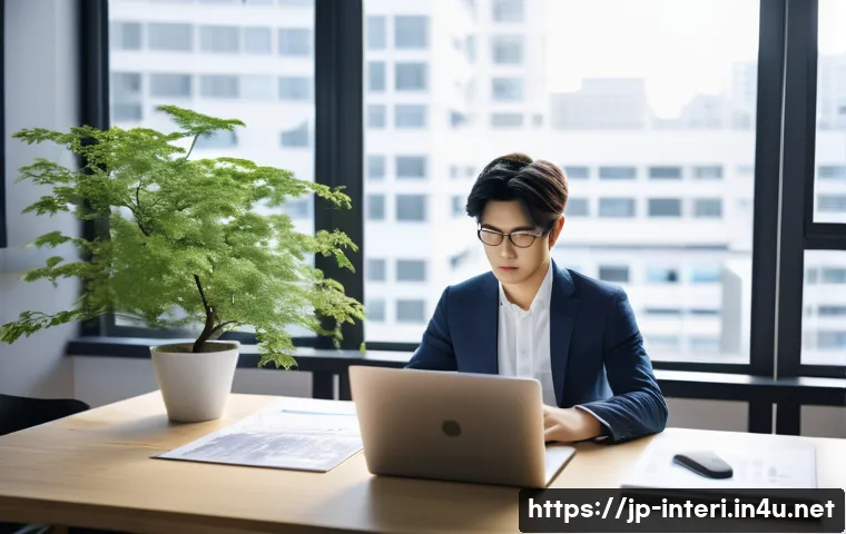 실내건축 연봉 평균과 전망 - A young Japanese interior architect in their early 20s wearing professional business casual attire, ...