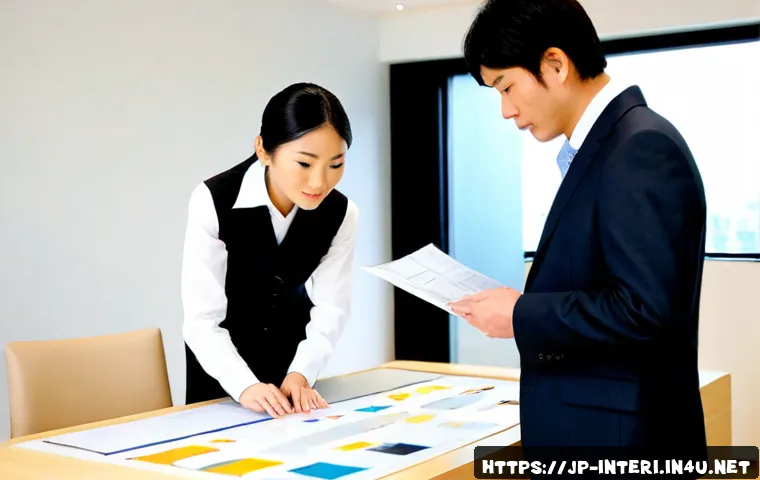 실내건축 자격증의 시장 수요 - Photorealistic modern Japanese interior design studio, certified interior architect in smart busines...